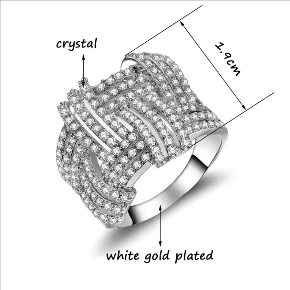 NWT Beautiful Cocktail Ring(size 10) - Picture 6 of 9